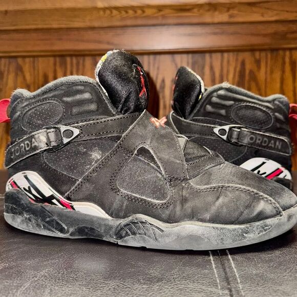 Nike Air Jordan Retro 8 Playoff Basketball Shoes Sneakers - Size 3Y Rare - Picture 1 of 10